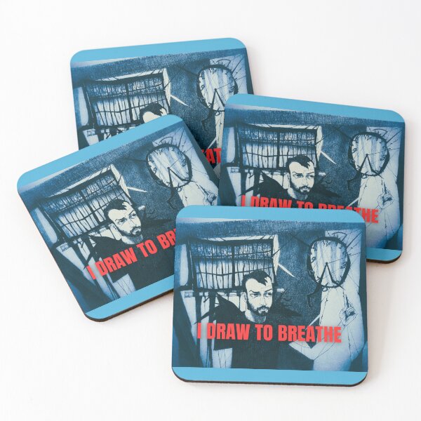 Item preview, I Draw to Breathe – Blue Version designed and sold by Anomaly Effect.