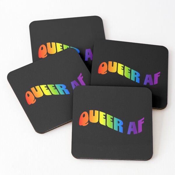 Artikelvorschau, Queer AF entworfen und verkauft von sillyjess.