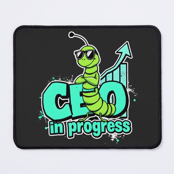 Item preview, CEO in Progress Caterpillar CEO Evolution Design designed and sold by FoxyJags.