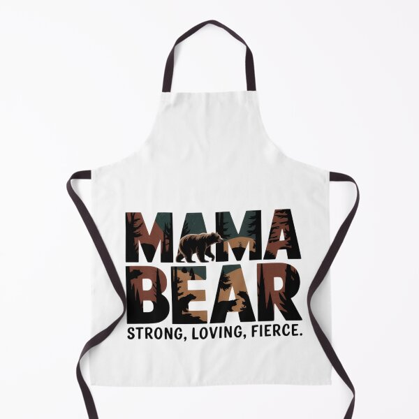 Item preview, Mama Bear – Strong, Loving, Fierce Nature Quote designed and sold by EpicMediaShop.