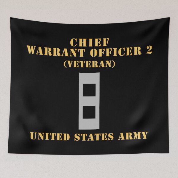Artikelvorschau, Armee - Chief Warrant Officer 2 - CW02 - Flach - Veteran X 300 entworfen und verkauft von Military Insignia Products.