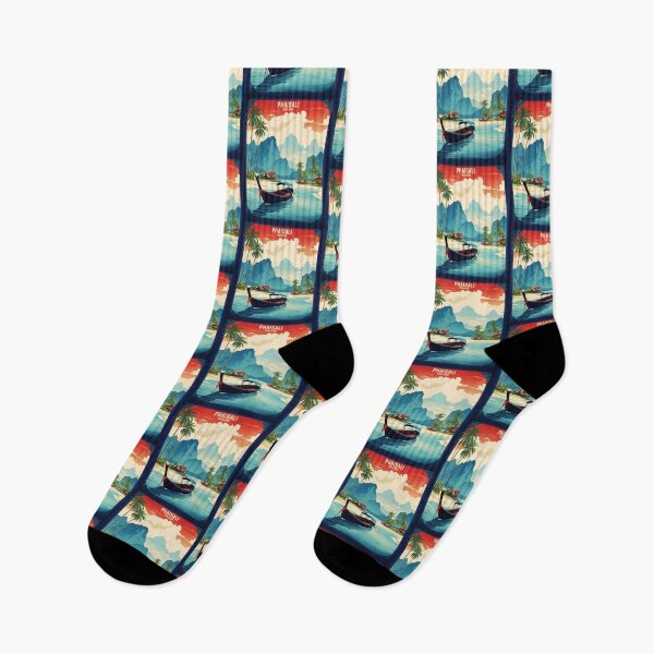 Item preview, Phaisali Thailand Vintage Retro Travel Tourism designed and sold by TravelersGems.