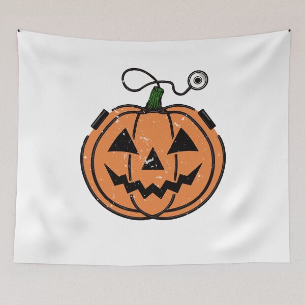Item preview, Pumpkin Nurse Stethoscope Jack O'Lantern Men Women Cute  designed and sold by clothesy7.