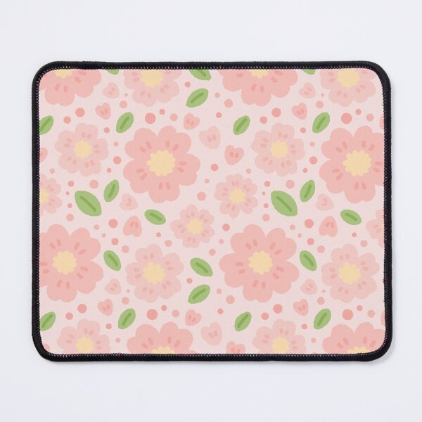 Item preview, Cherry blossom pattern on pink background designed and sold by babyandbunny.