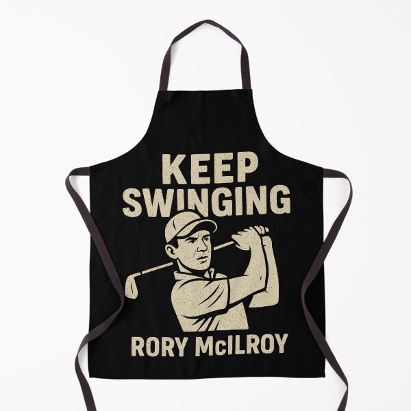 Item preview, Keep Swinging: Rory McIlroy Motivational Golf Art designed and sold by zzz888.