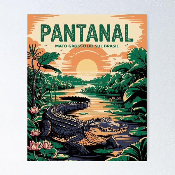 Item preview, Pantanal, Brazil  – Wildlife & Nature-Inspired Design designed and sold by paulo silveira.