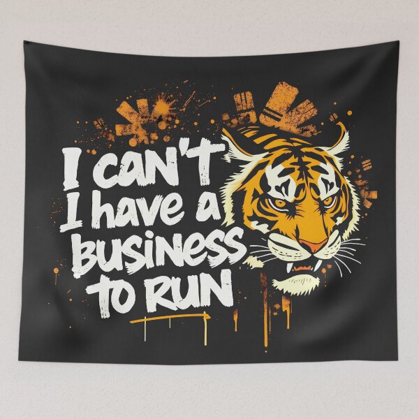 Item preview, Business Tiger Boss Quote Design designed and sold by FoxyJags.