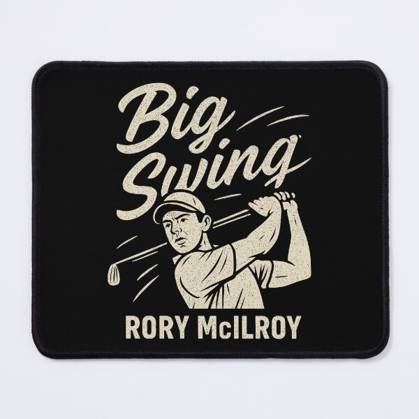 Item preview, Rory McIlroy: Big Swing Golf Art designed and sold by zzz888.