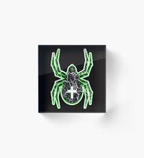 Spider cross spider Acrylic Block