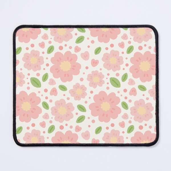 Item preview, Cherry blossom pattern on white background designed and sold by babyandbunny.