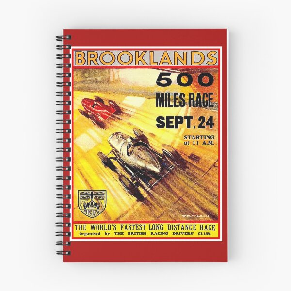 Item preview, Brooklands Vintage 1935 United Kingdom Automobile  Racing Advertising Print designed and sold by posterbobs.