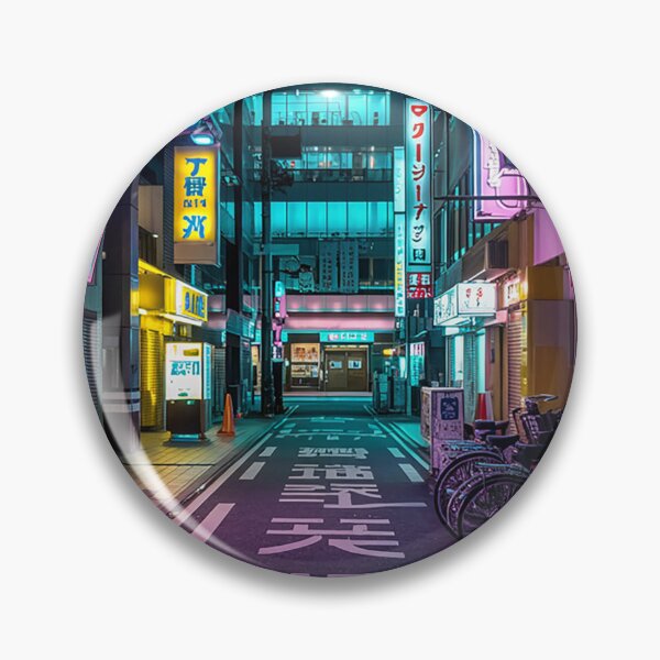 Item preview, Tokyo Neon Street – Cyber Night Vibes designed and sold by KageCraft.