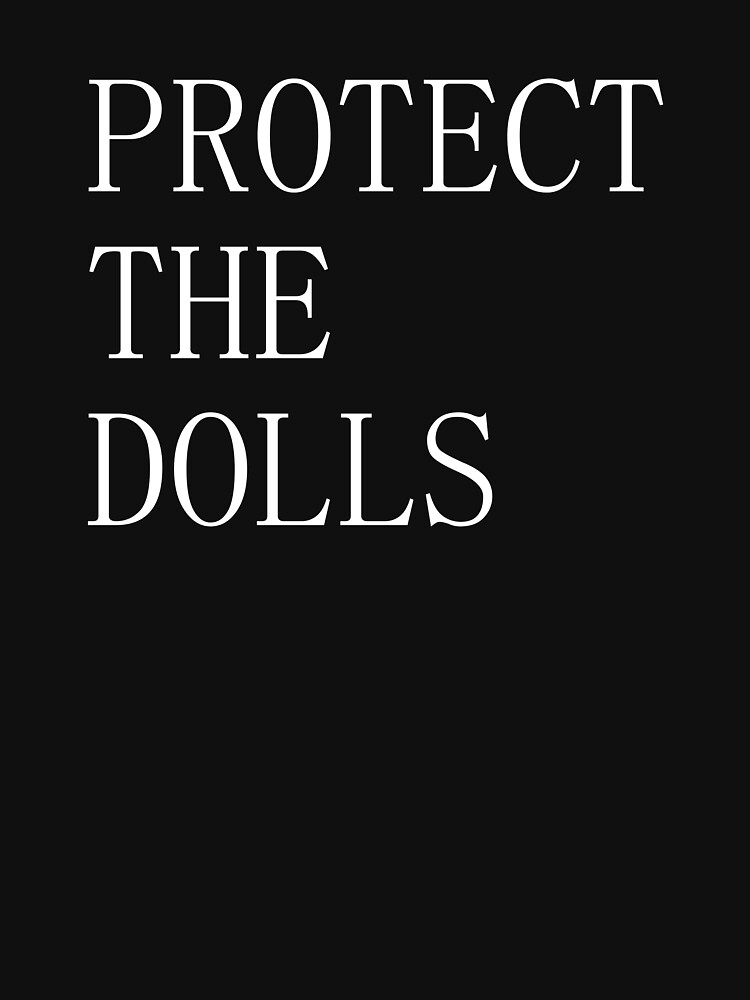 Thumbnail 7 of 7, Classic T-Shirt, Protect the Dolls (Black) designed and sold by ModdiesColors.
