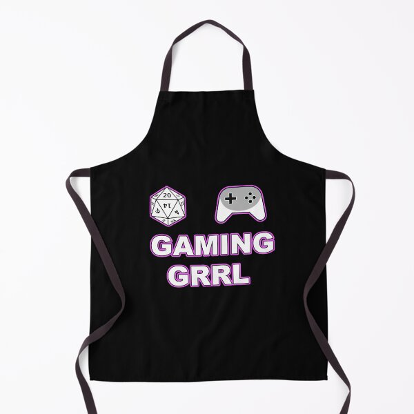 Item preview, D20 and Controller Gaming Grrl designed and sold by ZepoPublishing.