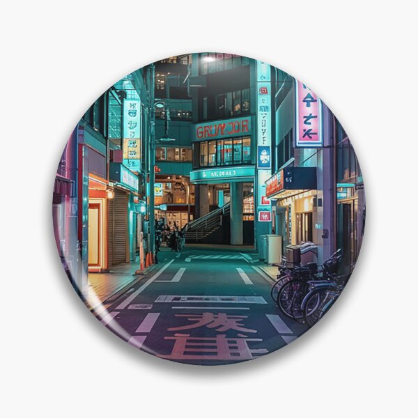 Aperçu de l'œuvre Tokyo Neon Street – Ambiance Cyber Night créée et vendue par KageCraft.