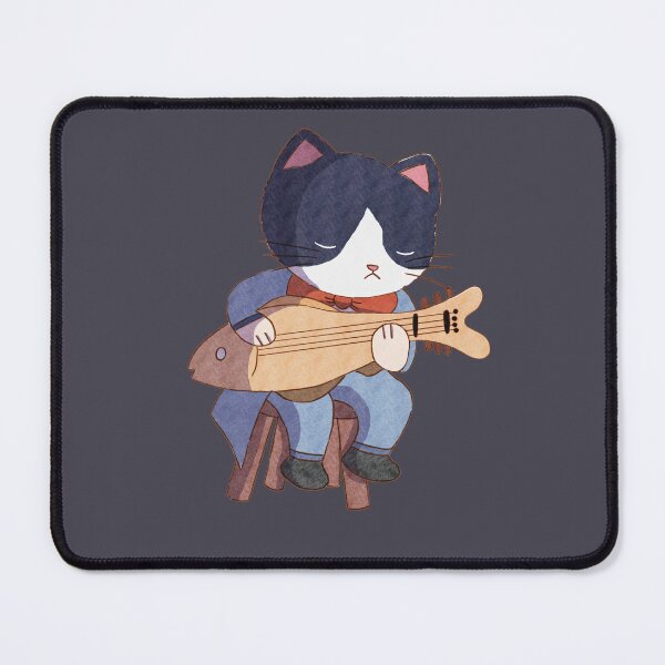 Item preview, Momo the tuxedo cat performs with his fishtar  designed and sold by Petrikovvy.