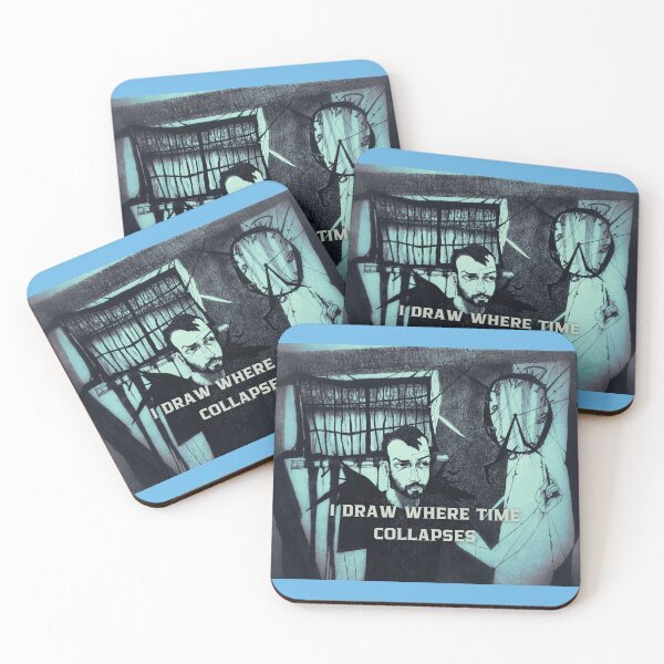 Item preview, I Draw Where Time Collapses – Blue Version designed and sold by Anomaly Effect.