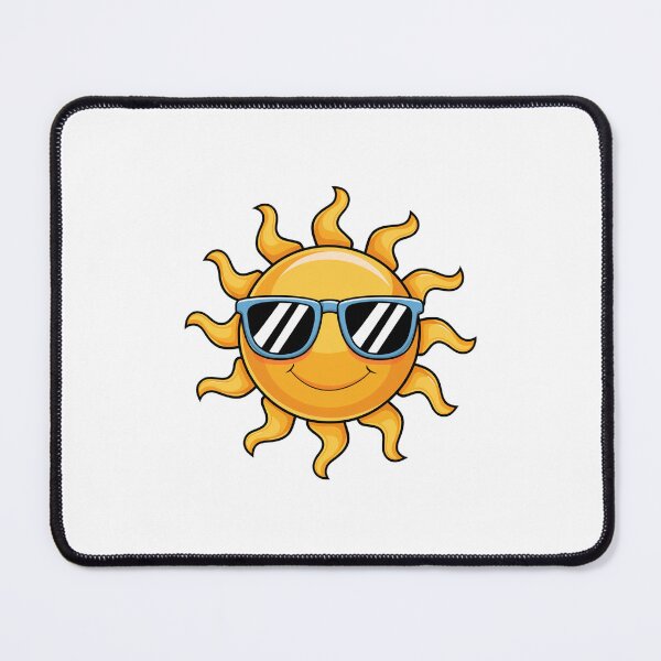 Item preview, Trendy Happy Sun with Sunglasses Summer Vacation designed and sold by SOUFIANE1991.