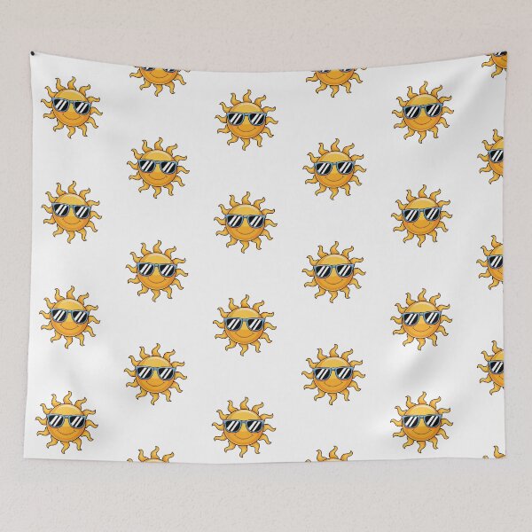 Item preview, Trendy Happy Sun with Sunglasses Summer Vacation    designed and sold by SOUFIANE1991.