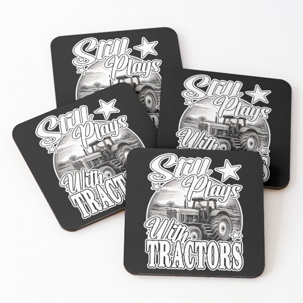 Item preview, STILL PLAYING WITH TRACTORS farmer tractor driver farm tractor lover country life  designed and sold by Jt41.
