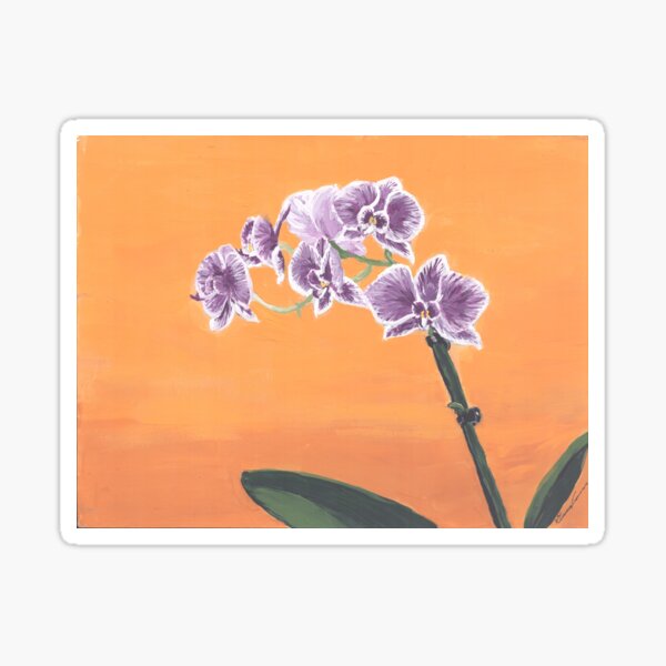 Item preview, Orchid Alone designed and sold by gwencannonart.