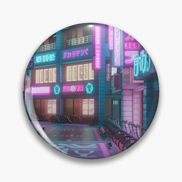 Item preview, Cyber Tokyo Glow – Neon Alley Dreamscape designed and sold by KageCraft.