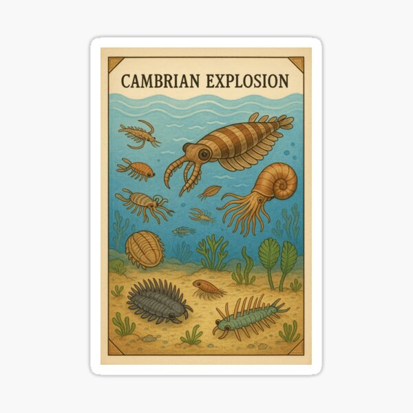 Item preview, cambrian explosion designed and sold by BOBA-CLUB.