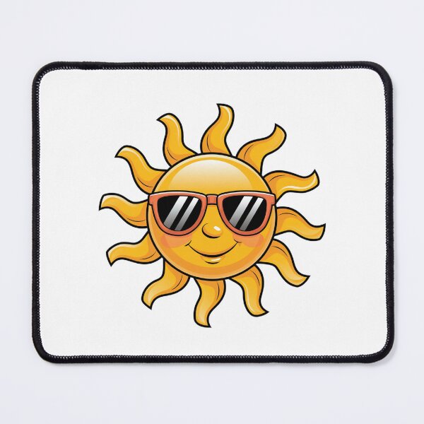 Item preview, Trendy Happy Sun with Sunglasses Summer Vacation designed and sold by SOUFIANE1991.