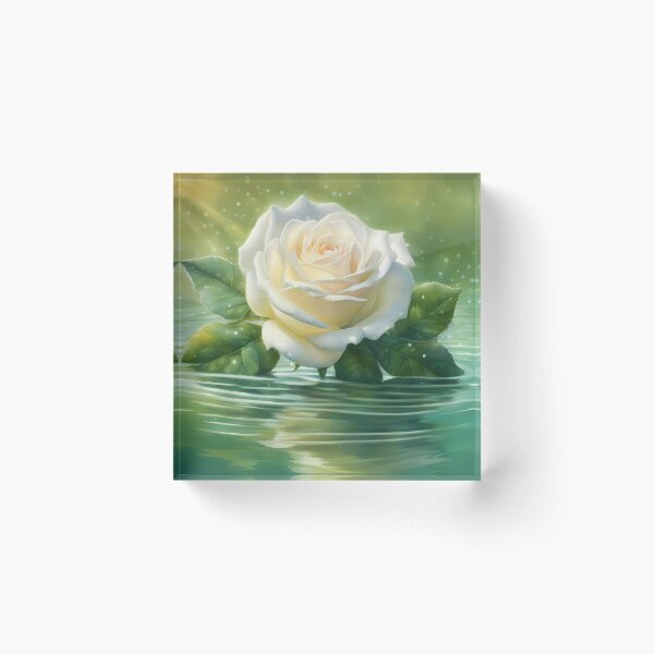 Item preview, Great White Rose designed and sold by BookCovered.