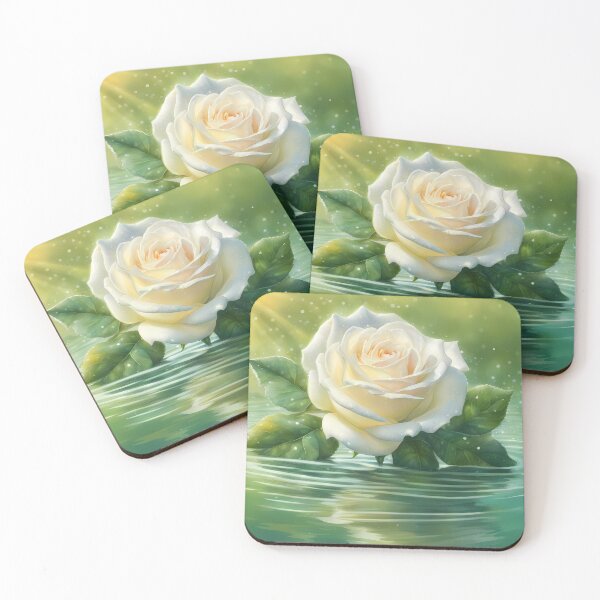 Item preview, Great White Rose designed and sold by CalmnessbyChoice.