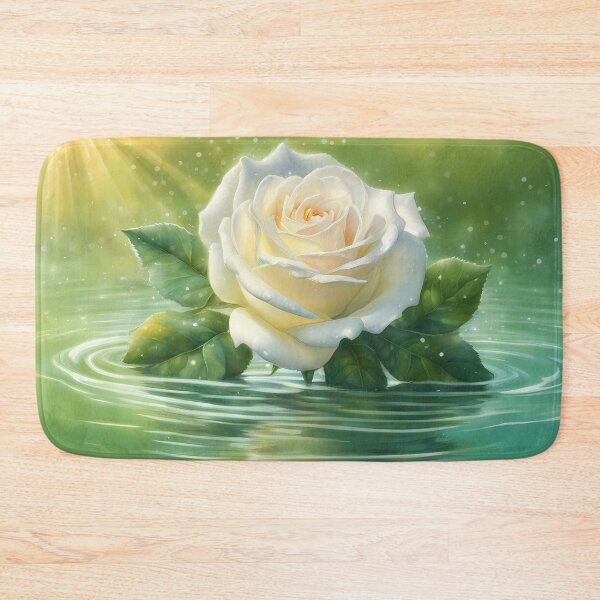 Item preview, Great White Rose designed and sold by CalmnessbyChoice.
