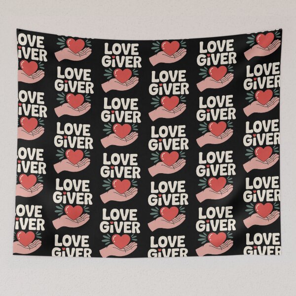 Item preview, Love Giver – Heart in Hand Positivity designed and sold by Taans-Creation.