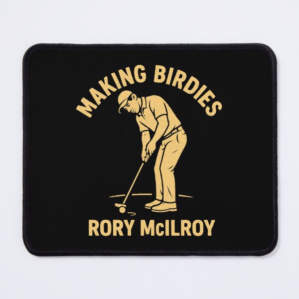Item preview, Rory McIlroy: Making Birdies Golf Art designed and sold by zzz888.