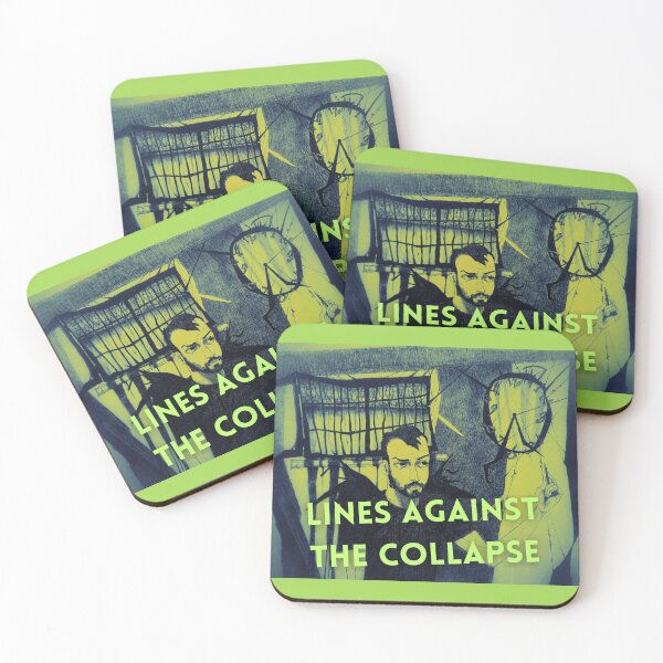 Item preview, Lines Against the Collapse – Green Version designed and sold by Anomaly Effect.