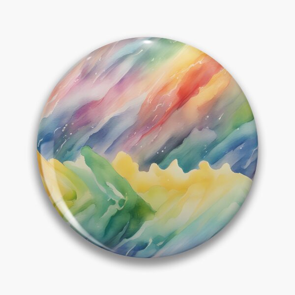 Item preview, Rainbow Mountains designed and sold by CalmnessbyChoice.