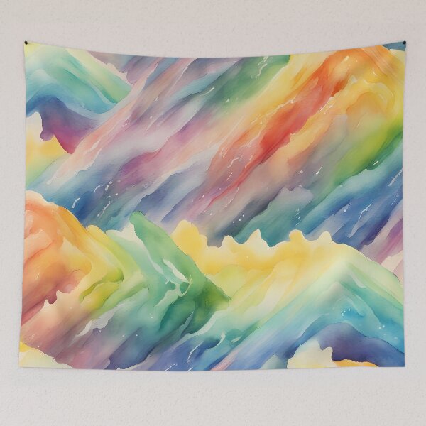 Item preview, Rainbow Mountains designed and sold by CalmnessbyChoice.