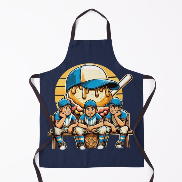 Item preview, Baseball Dripping Ice Cream Drip youth baseball for boys designed and sold by zingbing.