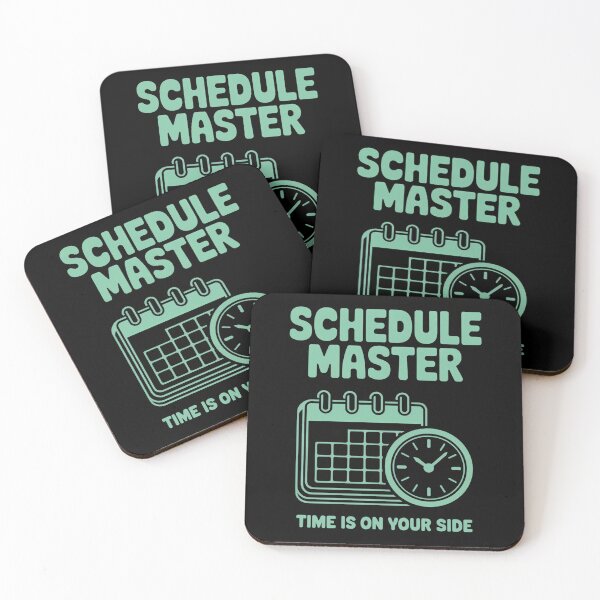 Item preview, Schedule Master – Time Is on Your Side designed and sold by Taans-Creation.
