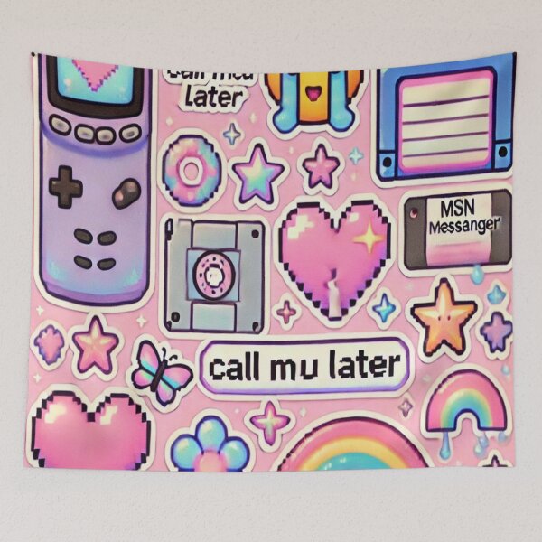 Item preview, Dreamcore Y2K – Sticker Sheet Nostalgia 90s/2000s designed and sold by GalenaDeco.