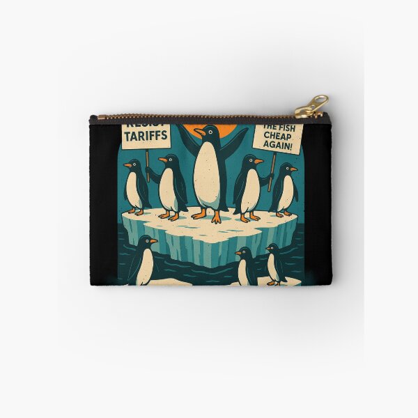 Item preview, Retro Penguin Resist  - Vintage Flippers Up - Stand With Penguins Design designed and sold by Run to Creations.