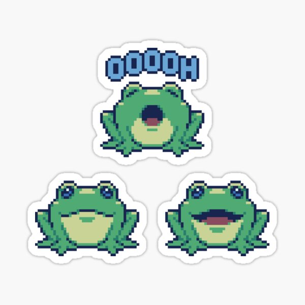 Rain Frog Multipack Sticker