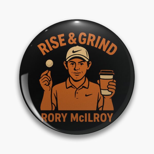 Item preview, Rory McIlroy: Rise & Grind - Early Bird Golfer designed and sold by zzz888.