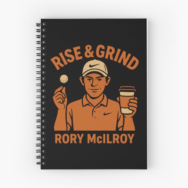 Item preview, Rory McIlroy: Rise & Grind - Early Bird Golfer designed and sold by zzz888.