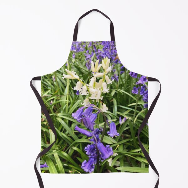 Item preview, Bluebells blue and white flowers in nature designed and sold by Lindsay Marie Patterns.
