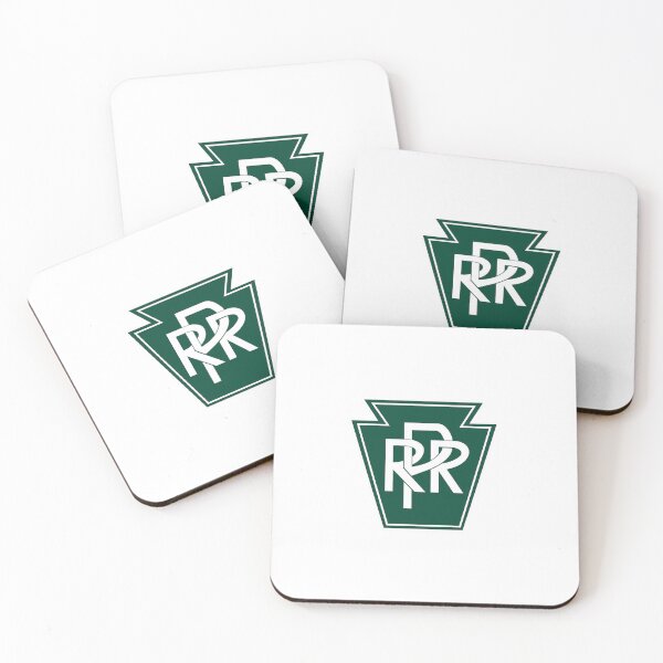 Item preview, Vintage Pennsylvania Railroad - Keystone Brunswick Green designed and sold by QuayTradingCo.