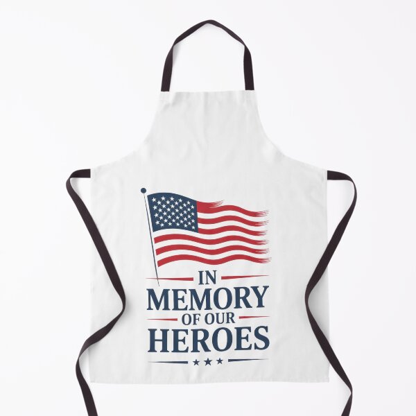 Item preview, In Memory of Our Heroes – Patriotic Memorial Day Design designed and sold by EpicMediaShop.