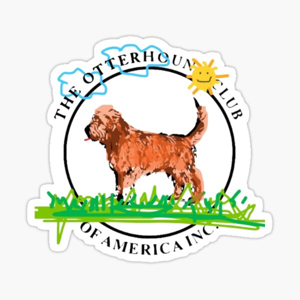 Item preview, Arty the Otterhound -  designed and sold by OHCA Store.