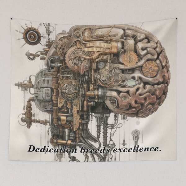Item preview, Dedication breeds excellence. designed and sold by fanzen69.