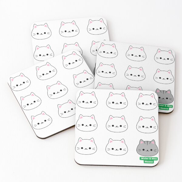 Item preview, Mister & Miss Meaow CAL 2 designed and sold by PURICH.
