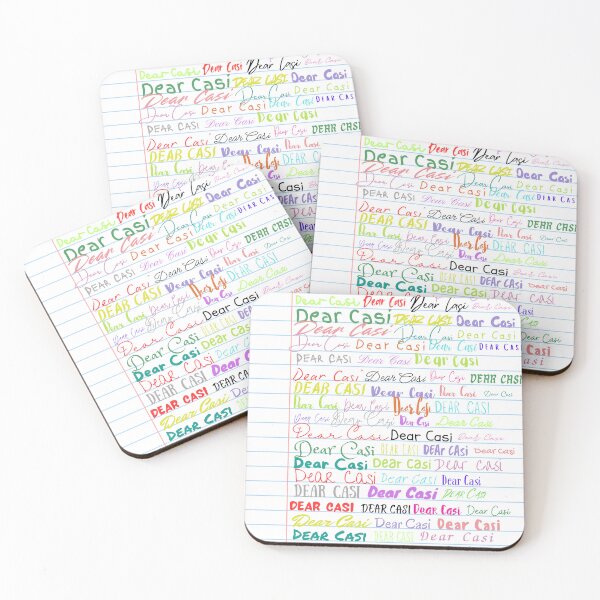 Item preview, Papel de cuaderno Querida Casi designed and sold by DearCasiShop.